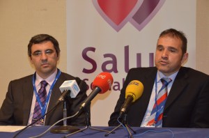 Oscar L. Castro e Ignacio Fernández Alberti, organizadores de las Jornadas