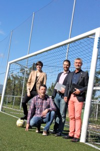 Catuxa Irene Fernández, Fernando Casielles, Javier Hugo Novoa y Marcos González 