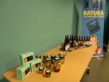 Exposición productos de las empresas participantes en el proyecto